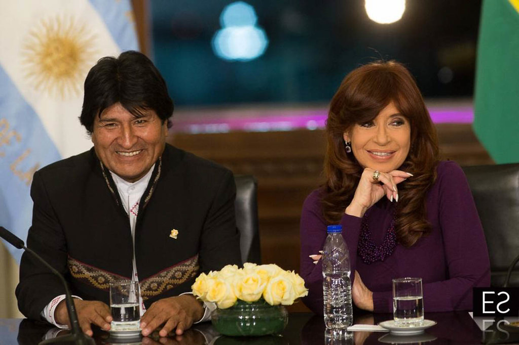 Estanislao Santos fotógrafo | Registro fotográfico: Mitín con Evo Morales en América Latina